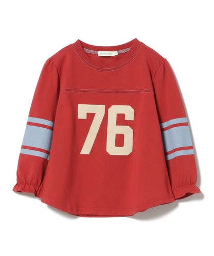 日本童裝 BE#AMS mini 編號印花上衣 90-140cm 女童款 夏季 TOPS