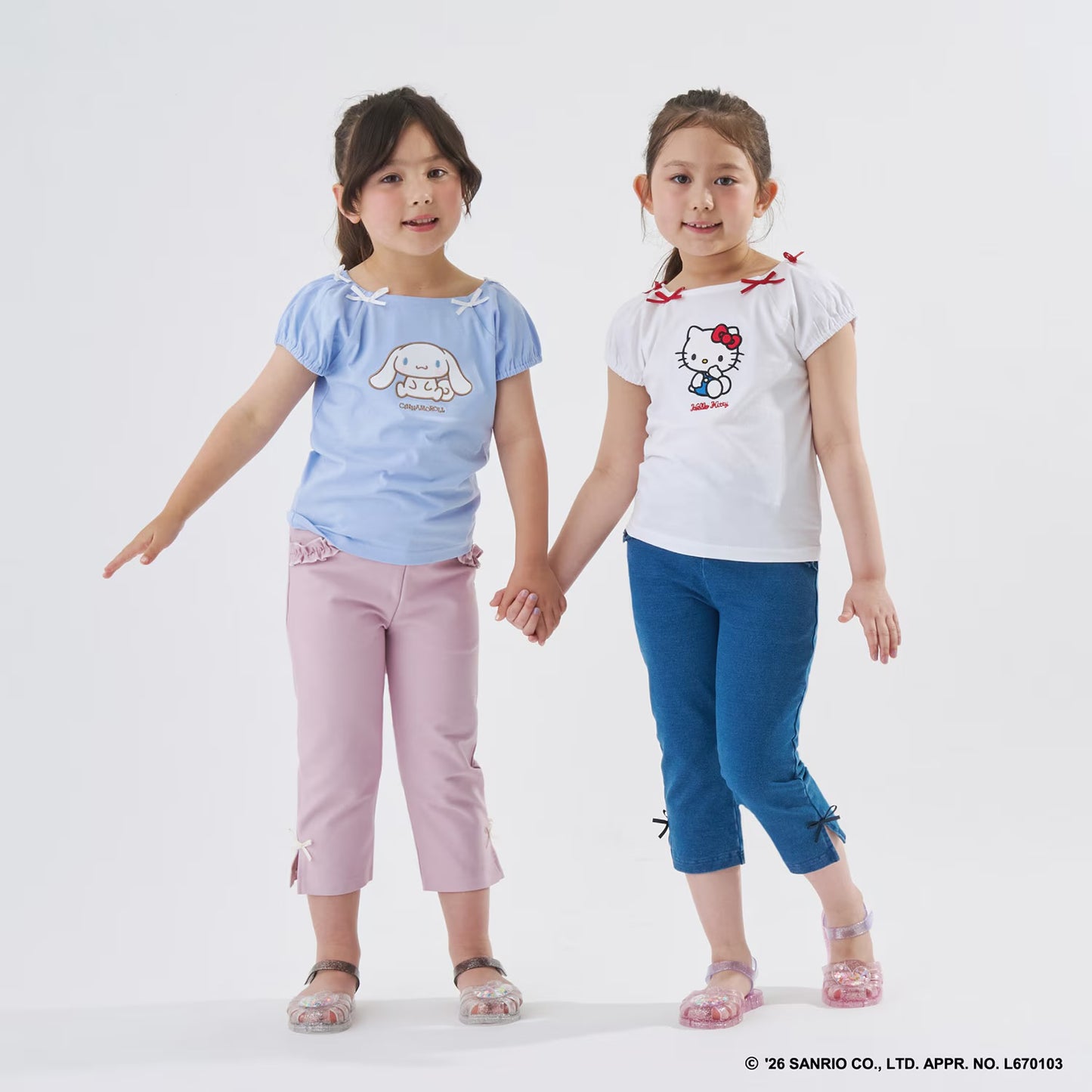 Japanese children's clothing Ly# mine tank top and shorts set 100-150cm girls summer TOPS PANTS 