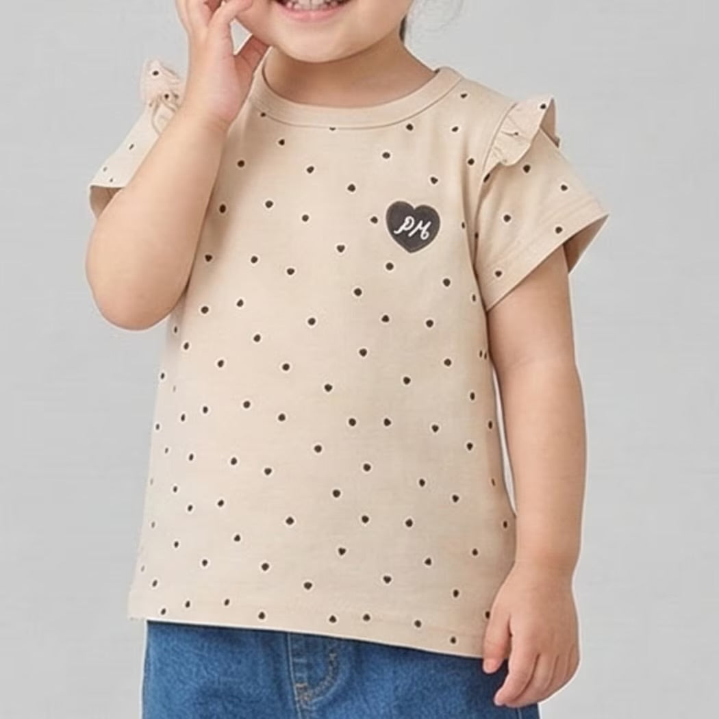 日本童裝 pe#main 各款圖案短袖上衣 80-130cm 女童款 夏季 TOPS
