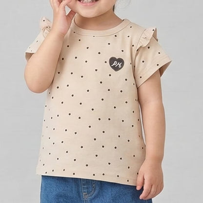 日本童裝 pe#main 各款圖案短袖上衣 80-130cm 女童款 夏季 TOPS