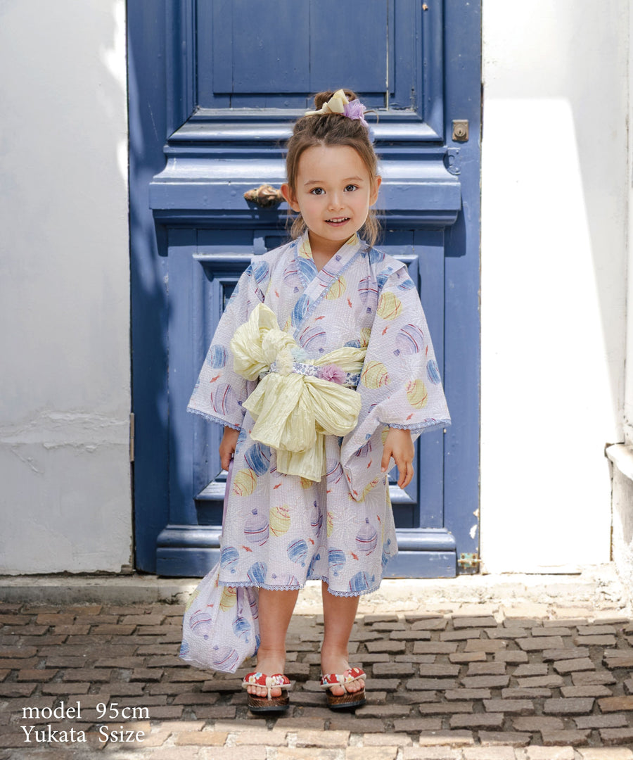 日本童裝 panpantutu 夏季祭典日本浴衣 日本和服 95-150cm 女童款 夏季 DRESSES 日本夏祭慶典特輯