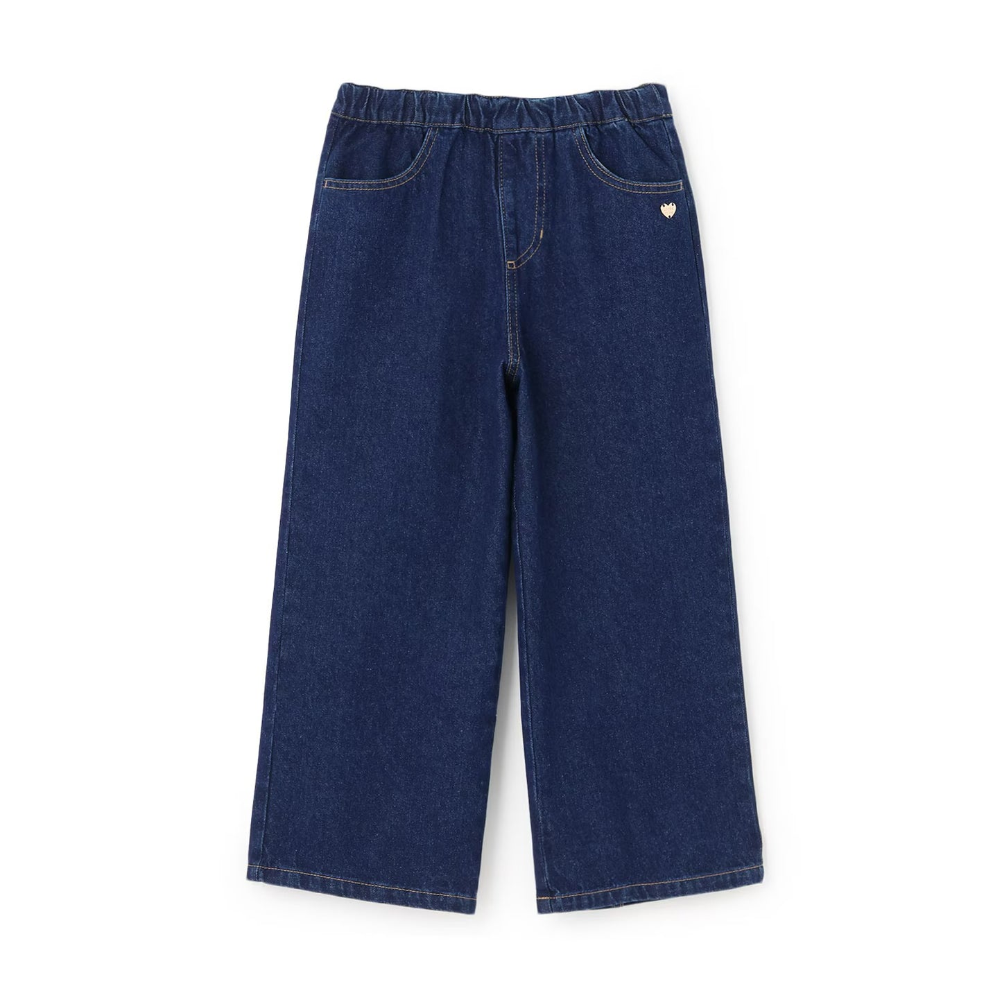 日本童裝 Ly# mine 後繫帶蝴蝶結牛仔褲 100-140cm 女童款 秋季 PANTS