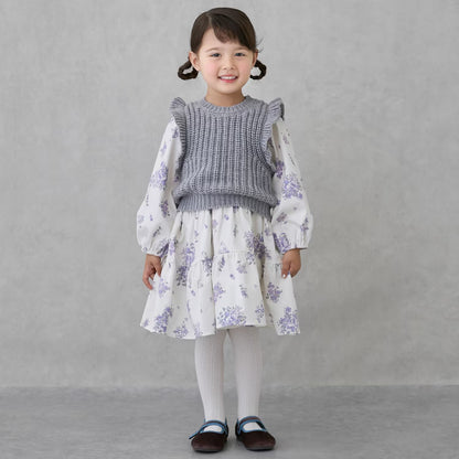 日本童裝 pe#main 針織背心連身裙套裝 80-130cm 女童款 冬季 TOPS DRESSES