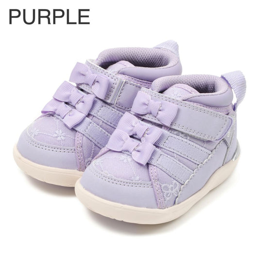 IFME CALIN Triple Bowknot Sports Shoes (Sold Directly from Japan) for Girls (12-15cm) 