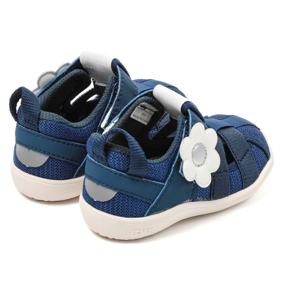 IFME CALIN Daisy Amphibious Sneakers (Direct from Japan) - Healthy Functional Children's Shoes (12-15cm) for Girls 
