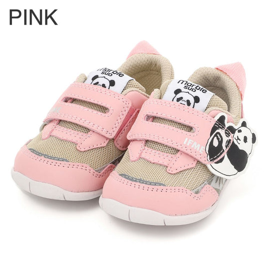 IFME x Adventure World Wakayama Prefecture Limited Edition Maple Panda-themed Healthy Functional Children's Shoes (12-15cm) Direct from Japan (Boys/Girls) 