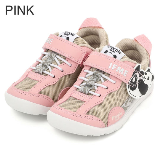 IFME x Adventure World Wakayama Prefecture Limited Edition Maple Panda-themed Healthy Functional Children's Shoes (15-19cm) Direct from Japan (Boys/Girls) 
