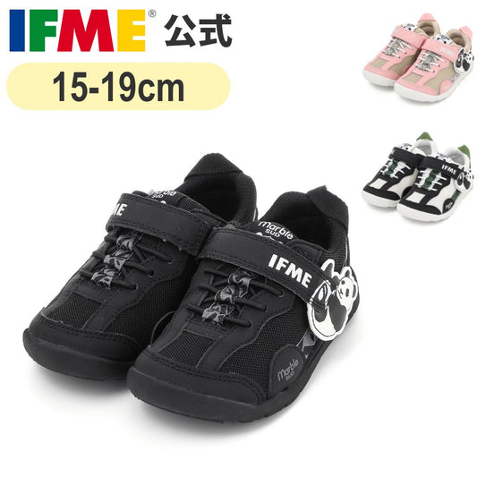 IFME x Adventure World Wakayama Prefecture Limited Edition Maple Panda-themed Healthy Functional Children's Shoes (15-19cm) Direct from Japan (Boys/Girls) 