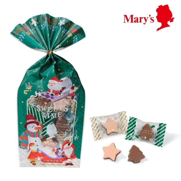 日本直送 Mary's Chocolate 聖誕包裝朱古力糖果包 聖誕快樂特輯 新年行運發財特輯 Christmas Happy New Year 馬年 限定手信