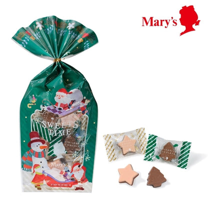 日本直送 Mary's Chocolate 聖誕包裝朱古力糖果包 聖誕快樂特輯 新年行運發財特輯 Christmas Happy New Year 馬年 限定手信