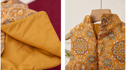 新年童裝 金駿福瑞唐裝背心 90-150cm 男童款/女童款 新年中式華服唐裝 新春馬年 2026年 AAA