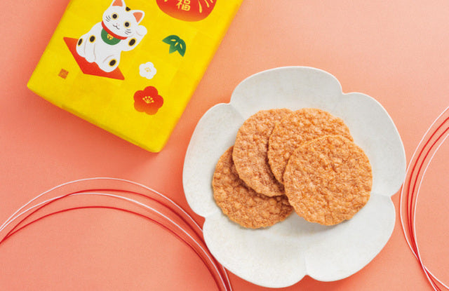 日本直送 桂新堂 來福新春馬年蝦片 10袋 新年行運發財特輯 Happy New Year 馬年 限定手信