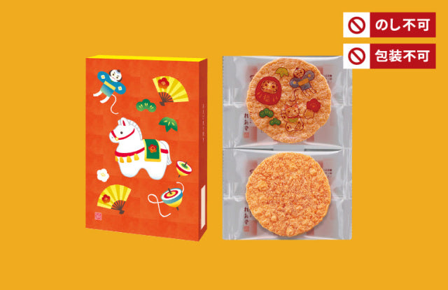 日本直送 桂新堂 來福新春馬年蝦片 6袋 新年行運發財特輯 Happy New Year 馬年 限定手信