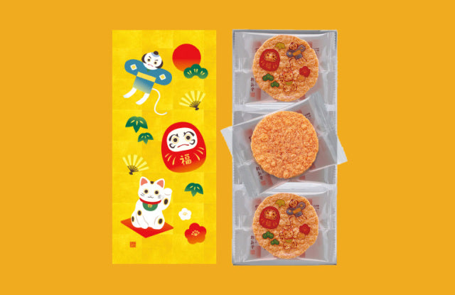 日本直送 桂新堂 來福新春馬年蝦片 10袋 新年行運發財特輯 Happy New Year 馬年 限定手信