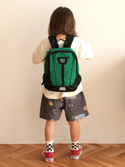 OCEAN &amp; GROUND Stain-Resistant and Water-Resistant Candy Colorblock Backpack (XS-M) Direct from Japan
