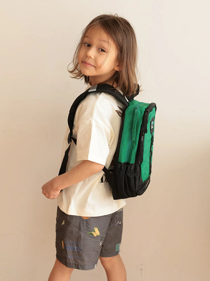 OCEAN &amp; GROUND Stain-Resistant and Water-Resistant Candy Colorblock Backpack (XS-M) Direct from Japan