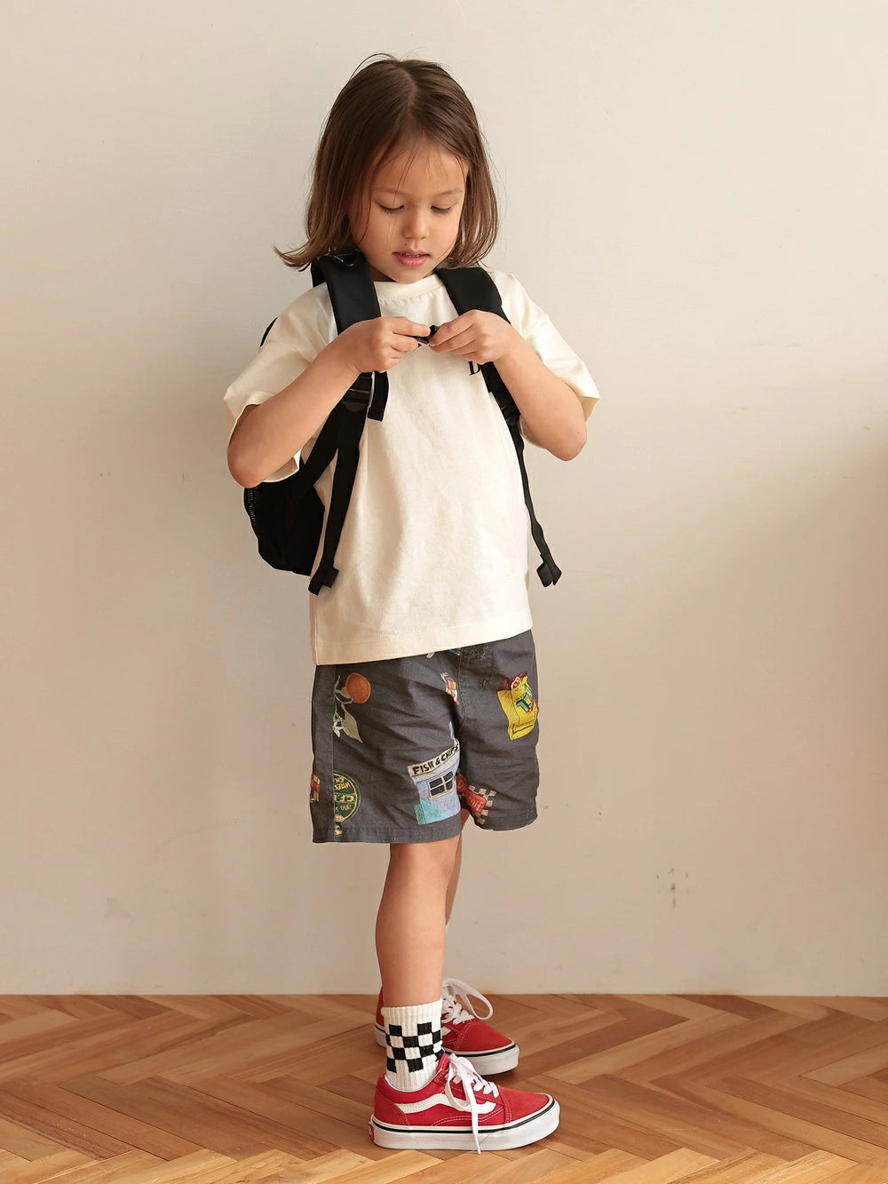 OCEAN &amp; GROUND Stain-Resistant and Water-Resistant Candy Colorblock Backpack (XS-M) Direct from Japan