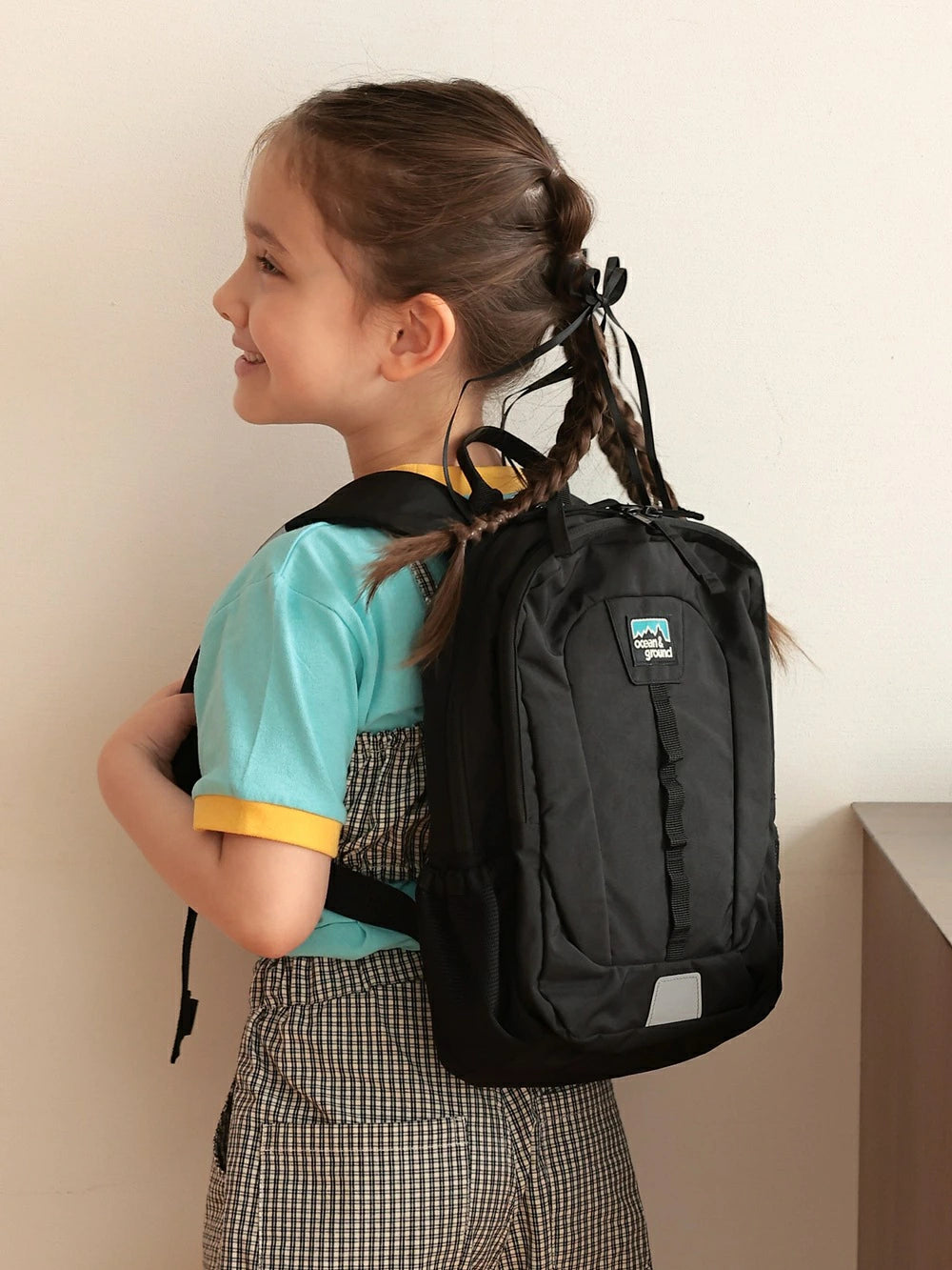 OCEAN &amp; GROUND Stain-Resistant and Water-Resistant Candy Colorblock Backpack (XS-M) Direct from Japan