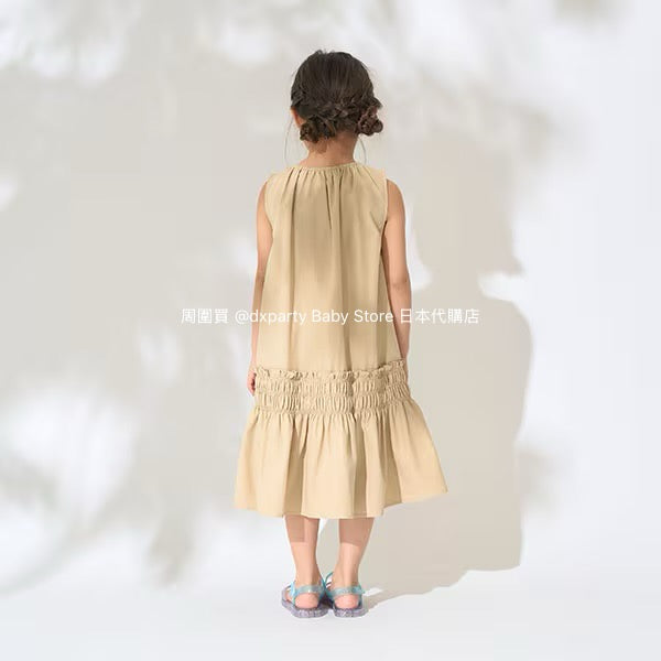 Japanese children's clothing Ly# mine bow vest dress 100-150cm girls summer dresses 