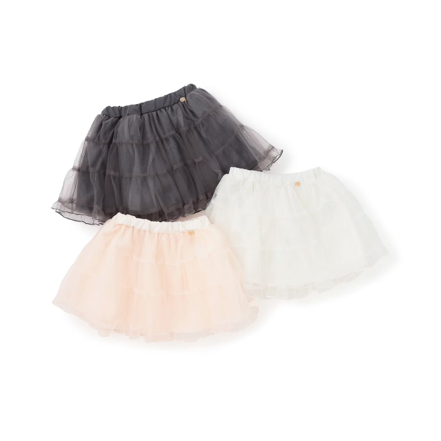 日本童裝 pe#main 網紗短裙 80-130cm 女童款 夏季 SKIRTS