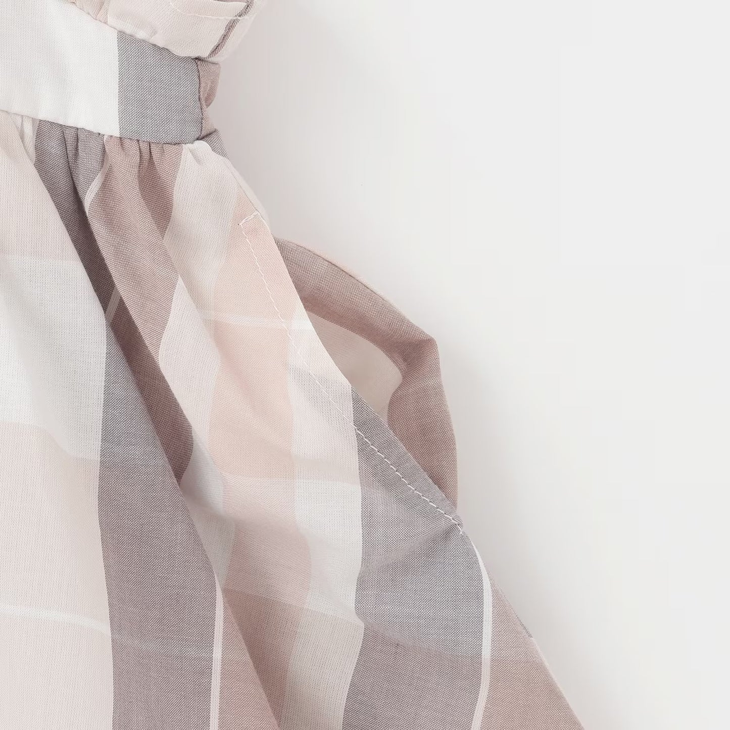 日本童裝 pe#main 格子喇叭身裙 80-130cm 女童款 夏季 DRESSES