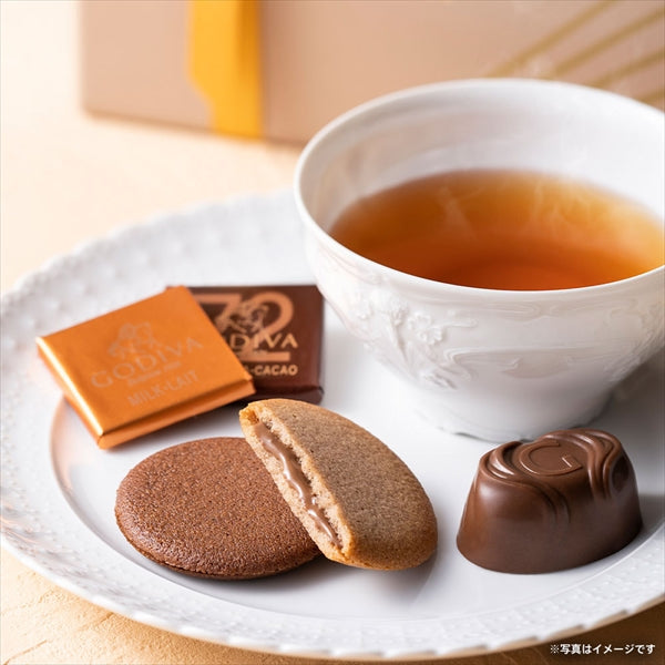 ‼️3/9晚上12點截單‼️日本直送 Godiva 經典松露朱古力、純黑片裝與夾心貓舌餅乾尊榮大綜合禮盒 21/27個入 限定手信 中秋節滿月限定