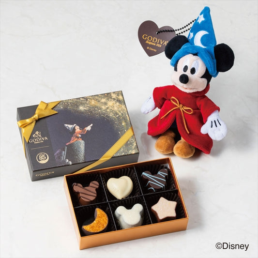日本直送 Godiva Disney魔法幻想曲系列 朱古力禮盒 6/9粒裝  聖誕快樂特輯 新年行運發財特輯 Christmas Happy New Year 馬年 限定手信
