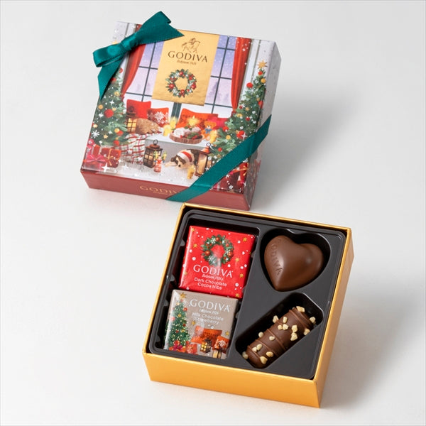 日本直送 Godiva 聖誕朱古力禮盒 4/7/9/13/20個 聖誕快樂特輯 新年行運發財特輯 Christmas Happy New Year 馬年 限定手信
