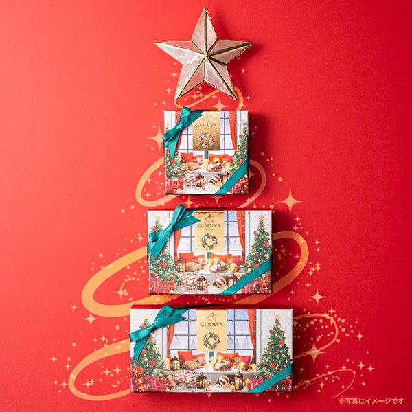 日本直送 Godiva 聖誕朱古力禮盒 4/7/9/13/20個 聖誕快樂特輯 新年行運發財特輯 Christmas Happy New Year 馬年 限定手信