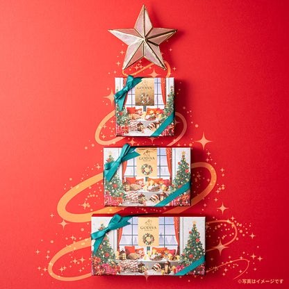日本直送 Godiva 聖誕朱古力禮盒 4/7/9/13/20個 聖誕快樂特輯 新年行運發財特輯 Christmas Happy New Year 馬年 限定手信