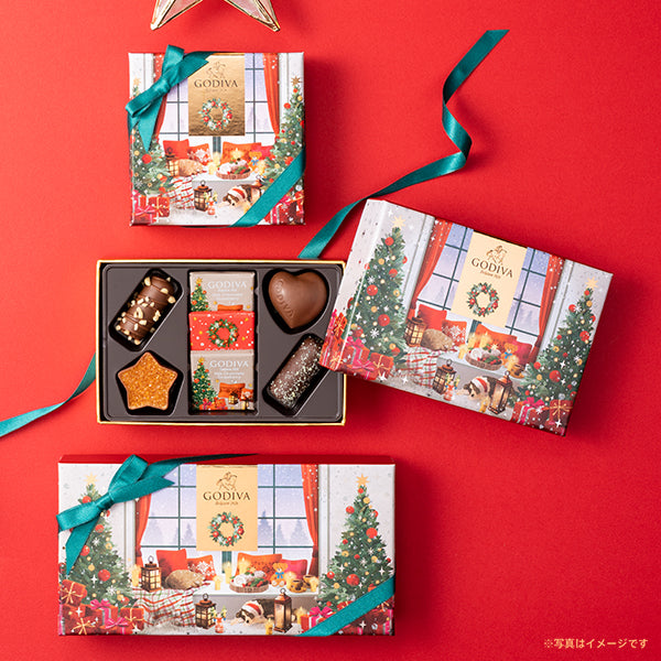 日本直送 Godiva 聖誕朱古力禮盒 4/7/9/13/20個 聖誕快樂特輯 新年行運發財特輯 Christmas Happy New Year 馬年 限定手信