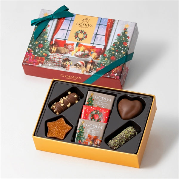 日本直送 Godiva 聖誕朱古力禮盒 4/7/9/13/20個 聖誕快樂特輯 新年行運發財特輯 Christmas Happy New Year 馬年 限定手信