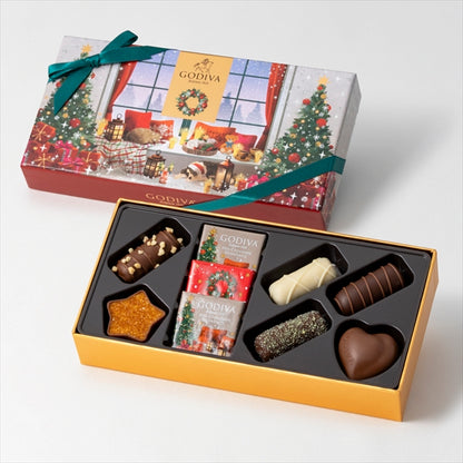 日本直送 Godiva 聖誕朱古力禮盒 4/7/9/13/20個 聖誕快樂特輯 新年行運發財特輯 Christmas Happy New Year 馬年 限定手信