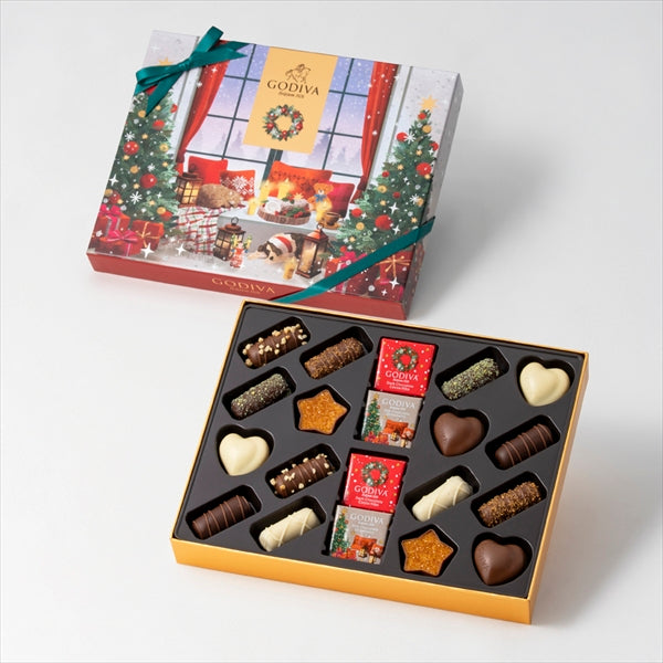 日本直送 Godiva 聖誕朱古力禮盒 4/7/9/13/20個 聖誕快樂特輯 新年行運發財特輯 Christmas Happy New Year 馬年 限定手信