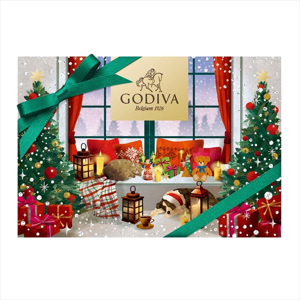 日本直送 Godiva 聖誕朱古力禮盒 6個 聖誕快樂特輯 新年行運發財特輯 Christmas Happy New Year 馬年 限定手信