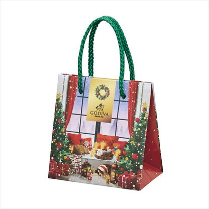 日本直送 Godiva 聖誕朱古力果仁糖禮袋 5個 聖誕快樂特輯 新年行運發財特輯 Christmas Happy New Year 馬年 限定手信