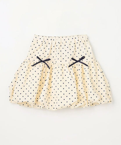 日本童裝 aF#a325 泡泡波點短裙 110-150cm 女童款 夏季 SKIRTS
