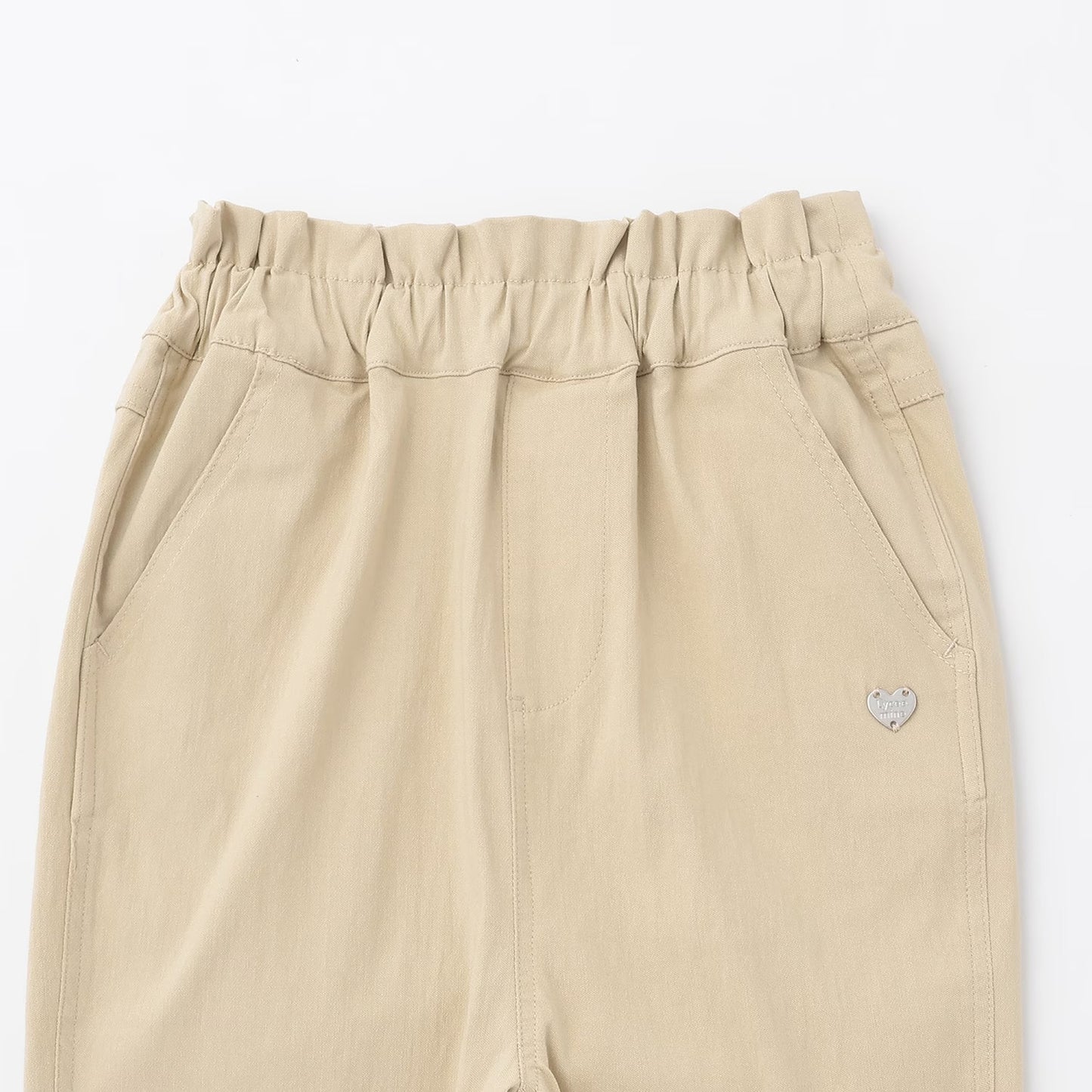 日本童裝 Ly# mine 荷葉邊口袋彈力長褲 100-140cm 女童款 秋季 PANTS