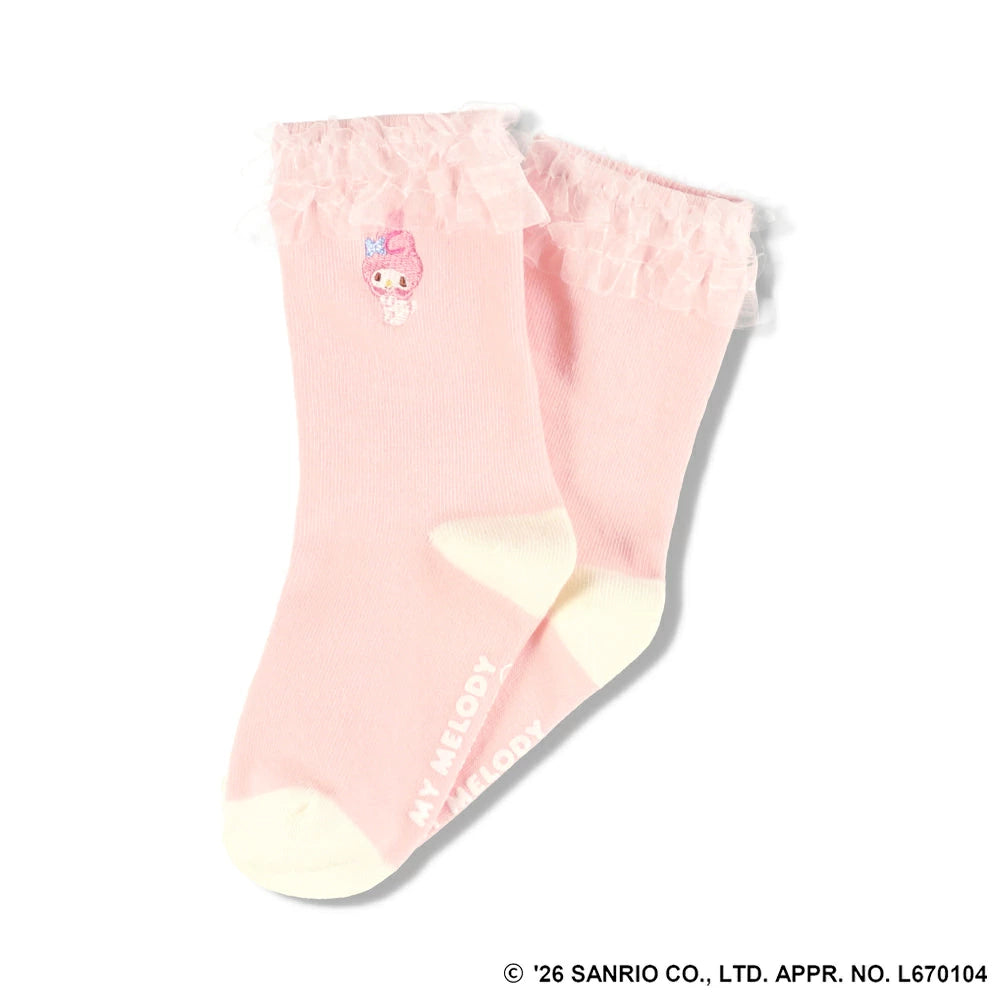日本直送 Branshes x Sanrio 襪一對 13-21cm 襪系列