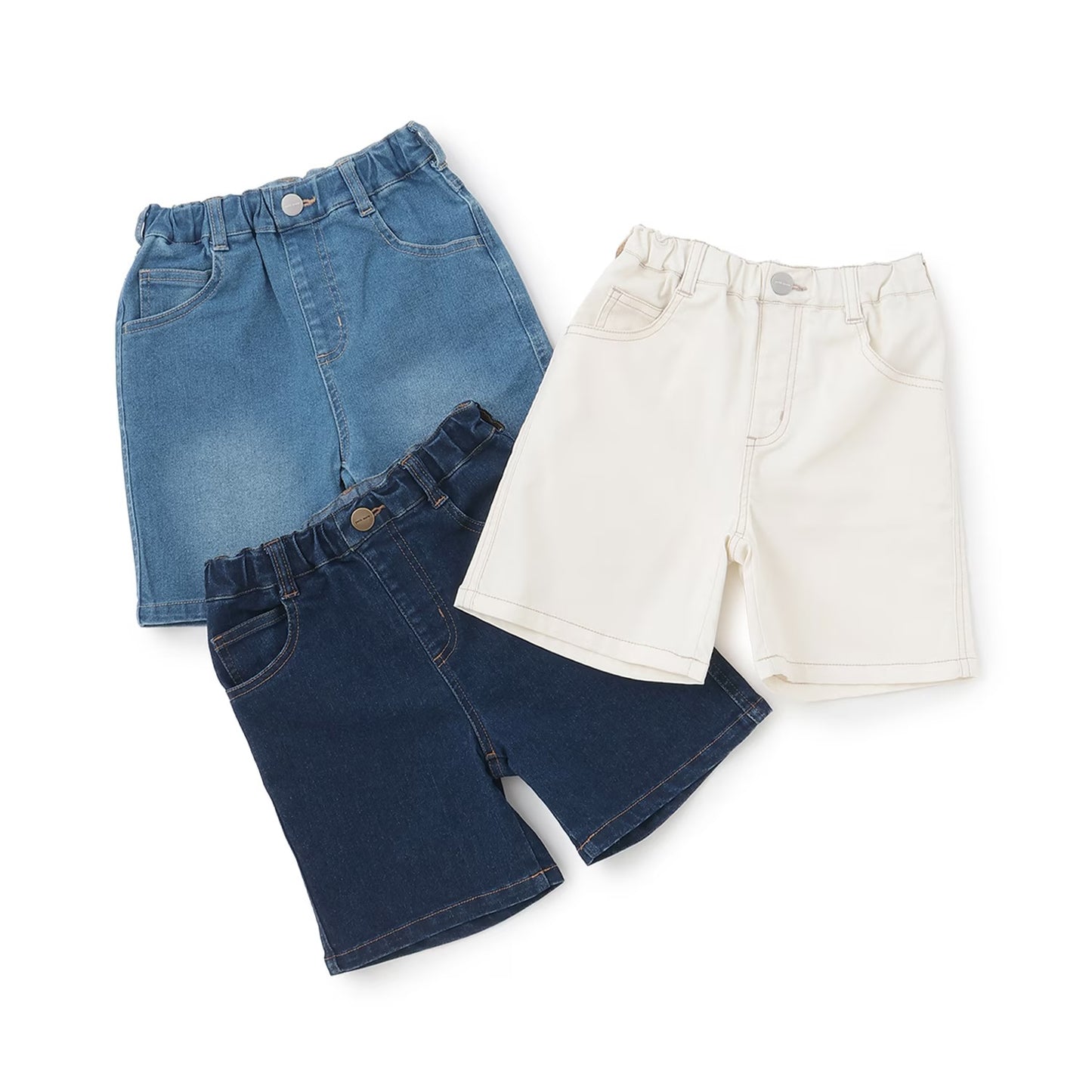 日本童裝 pe#main 牛仔短褲 80-130cm 男童款 夏季 PANTS