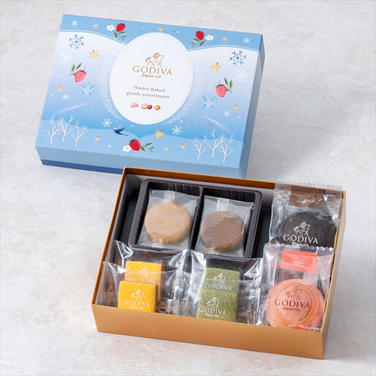 日本直送 Godiva 冬之雜錦禮盒 10/18個 聖誕快樂特輯 新年行運發財特輯 Christmas Happy New Year 馬年 限定手信