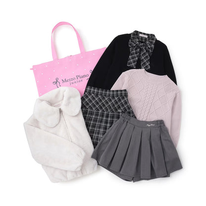 日本直送 mezzo piano junior 福袋5點 140-165cm 女童款 2027年日本新春福袋 【日本預售：2026年1月1日】
