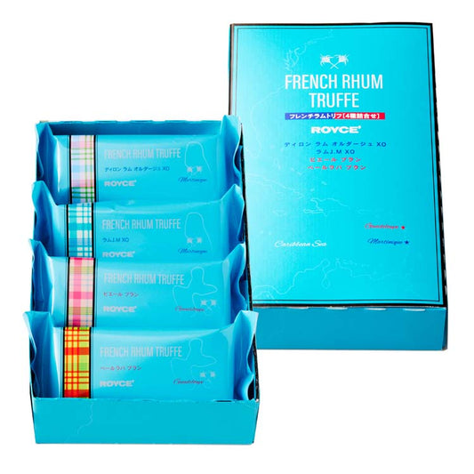 日本直送 ROYCE 法式酒心朱古力 4種/共12個 聖誕快樂特輯 新年行運發財特輯 Christmas Happy New Year 馬年 限定手信