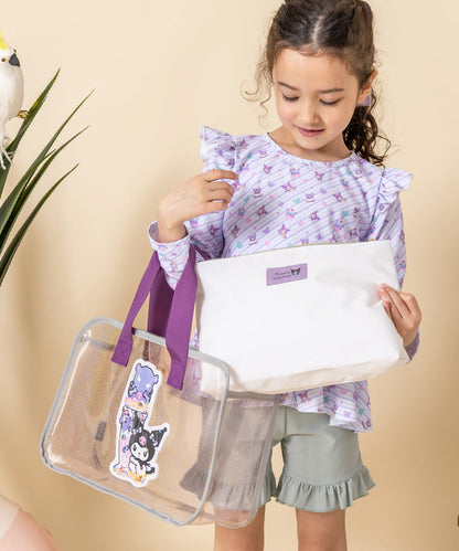 Panpantutu x Sanrio Kuromi Beach Bag (Embroidered Name Available) Direct from Japan. Other Brands: Summer Swimwear Special. 