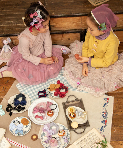 Japanese children's clothing panpantutu elegant temperament milk tea tutu skirt 70-140cm girls newborn baby summer SKIRTS 