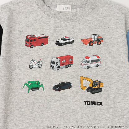 日本童裝 b・R# x Tomica 防污系列 速乾系列 防UV 印花上衣 90-130cm 男童款 夏季 TOPS
