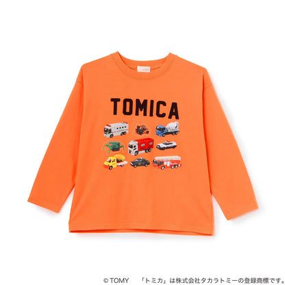 日本童裝 b・R# x Tomica 印花上衣 90-130cm 男童款 秋季 TOPS