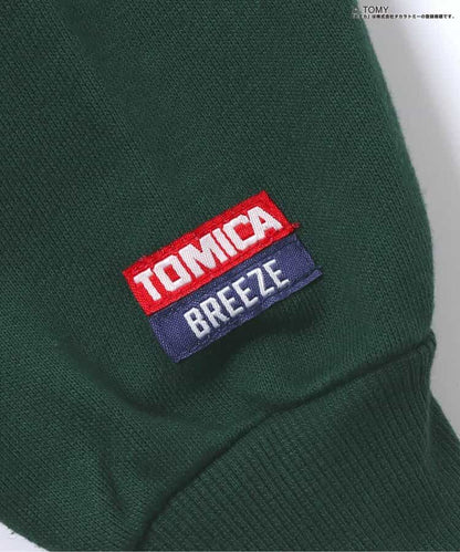 日本童裝 BREEZE x TOMICA 衛衣 80-130cm 男童款 冬季 TOPS 聖誕紅/新年紅