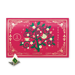 日本直送 LUPICIA Tea Bag Set 5items Christmas聖誕季節限定禮盒 聖誕快樂特輯