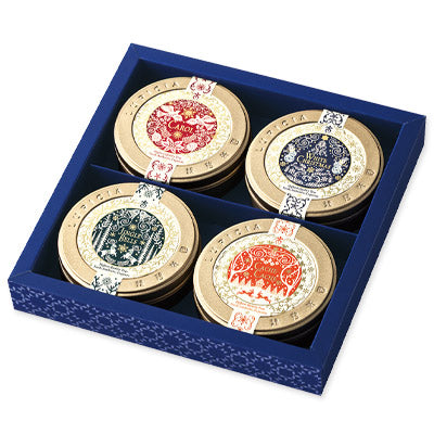 日本直送 Lupicia 小罐茶包禮盒套裝 4罐入 聖誕快樂特輯 新年行運發財特輯 Christmas Happy New Year 馬年 限定手信